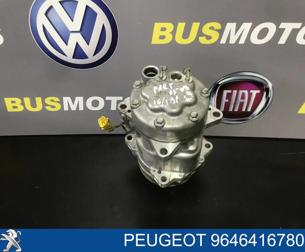 Купить 9646416780 Peugeot/Citroen Компрессор климатической установки