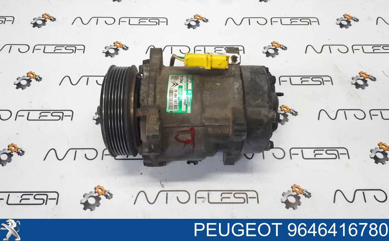 Компрессор системы кондиционирования Peugeot/Citroen 9646416780 цена, от 63.35 USD