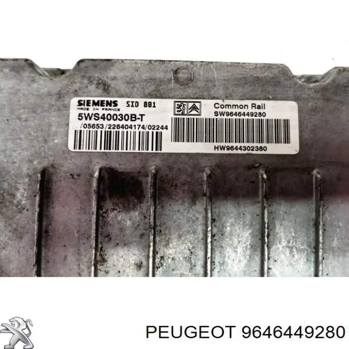 9646449280 Peugeot/Citroen 