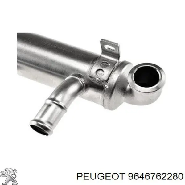 9646762280 Peugeot/Citroen radiador do sistema egr de recirculação dos gases de escape