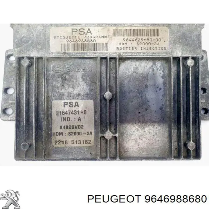  9646988680 Peugeot/Citroen