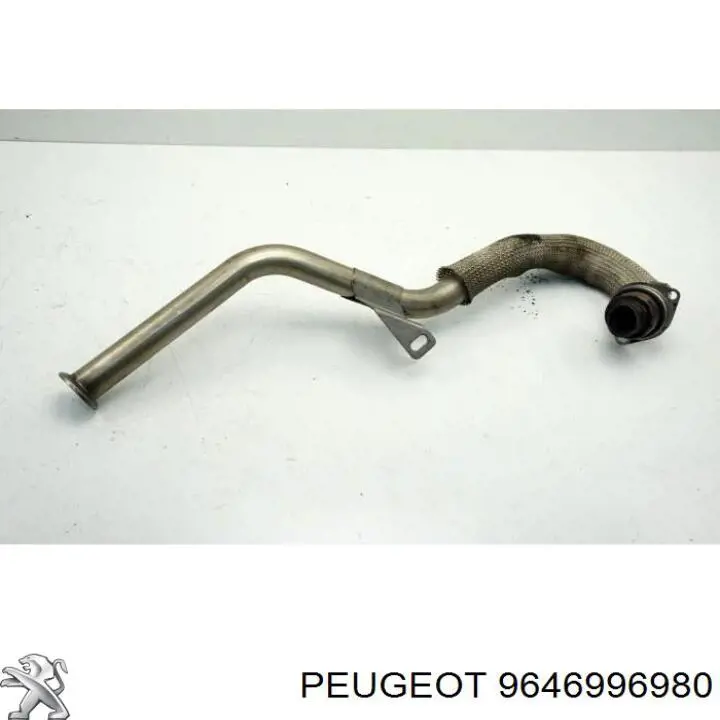Патрубок системы рециркуляции отработавших газов EGR 9646996980 Peugeot/Citroen