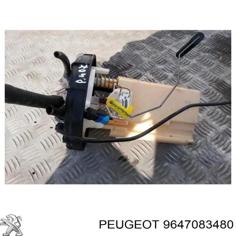 9647083480 Peugeot/Citroen módulo de bomba de combustível com sensor do nível de combustível