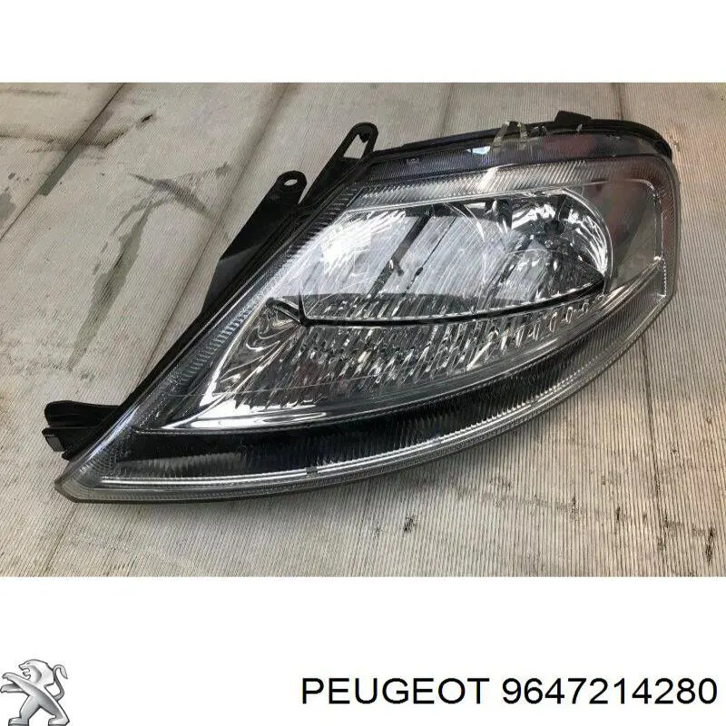 Фара левая 9647214280 Peugeot/Citroen