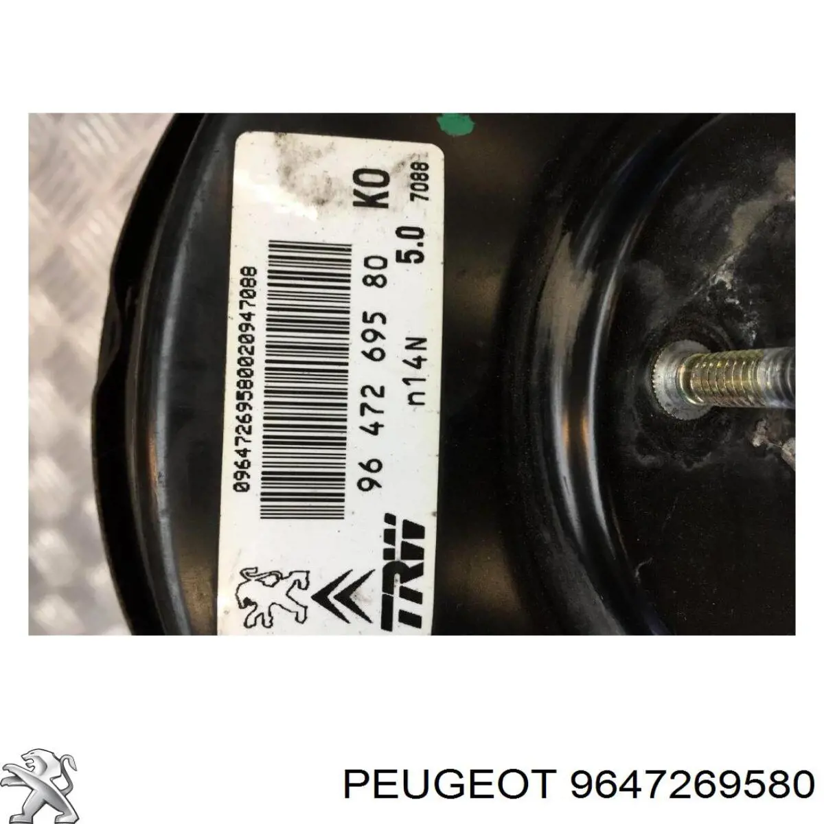 9647269580 Peugeot/Citroen усилитель тормозов вакуумный