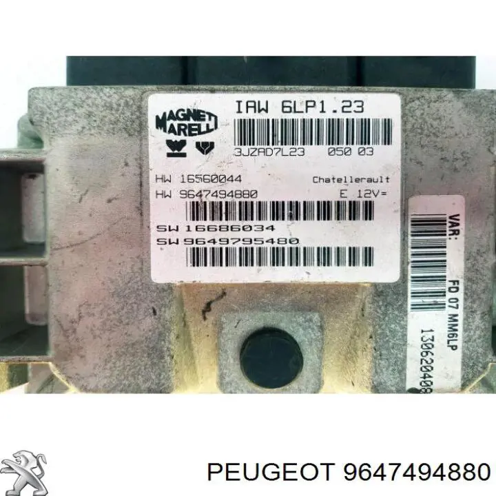 Купить 9647494880 Peugeot/Citroen 