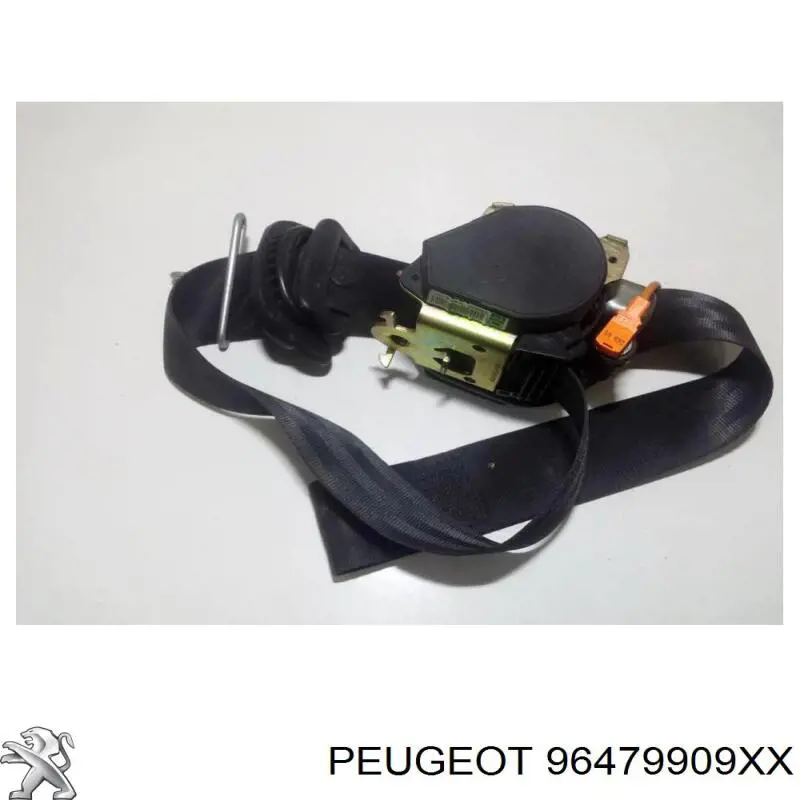 96479909XX Peugeot/Citroen correia de segurança dianteira direita