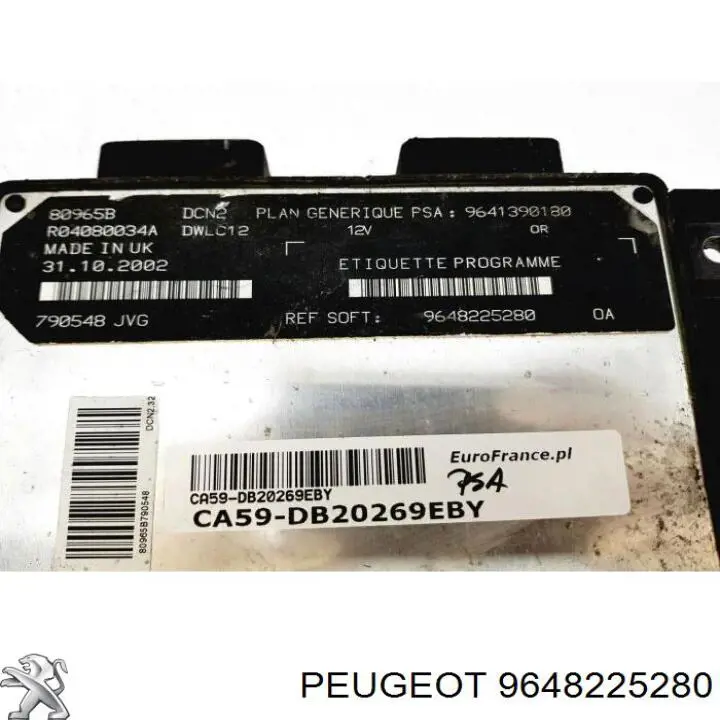 9648225280 Peugeot/Citroen 