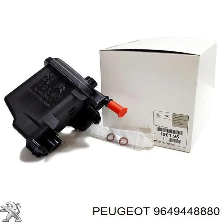 9649448880 Peugeot/Citroen топливный фильтр