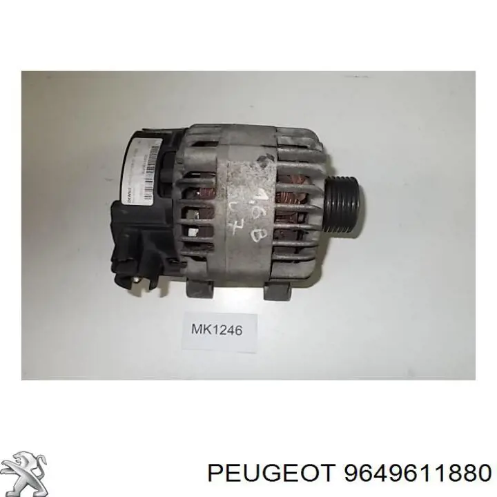 9649611880 Peugeot/Citroen генератор