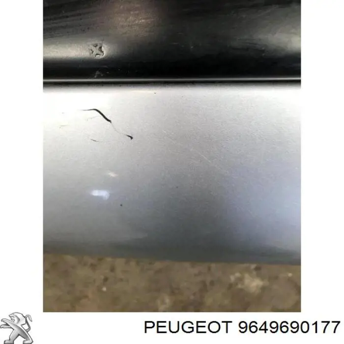 Купить 9649690177 Peugeot/Citroen Задний бампер