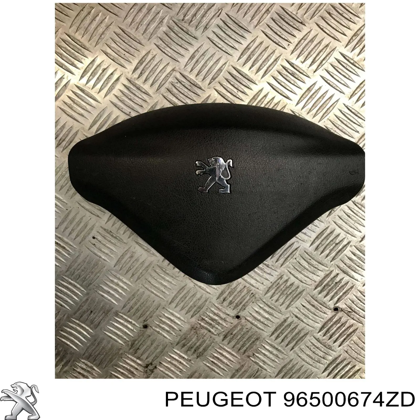 4112JA Peugeot/Citroen подушка безопасности (airbag водительская)