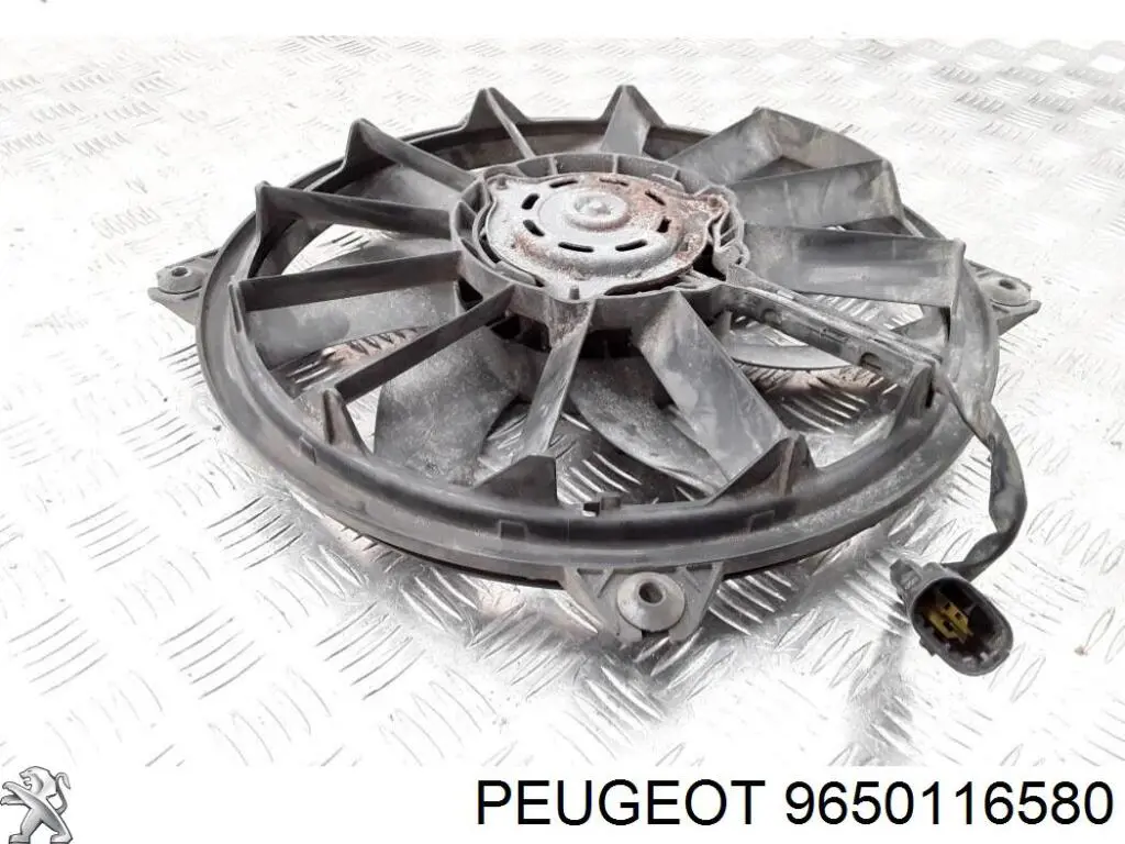 Электровентилятор охлаждения в сборе Peugeot/Citroen 9650116580 цена, от 48.73 USD