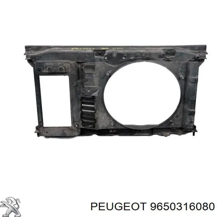 9650316080 Peugeot/Citroen difusor do radiador de esfriamento