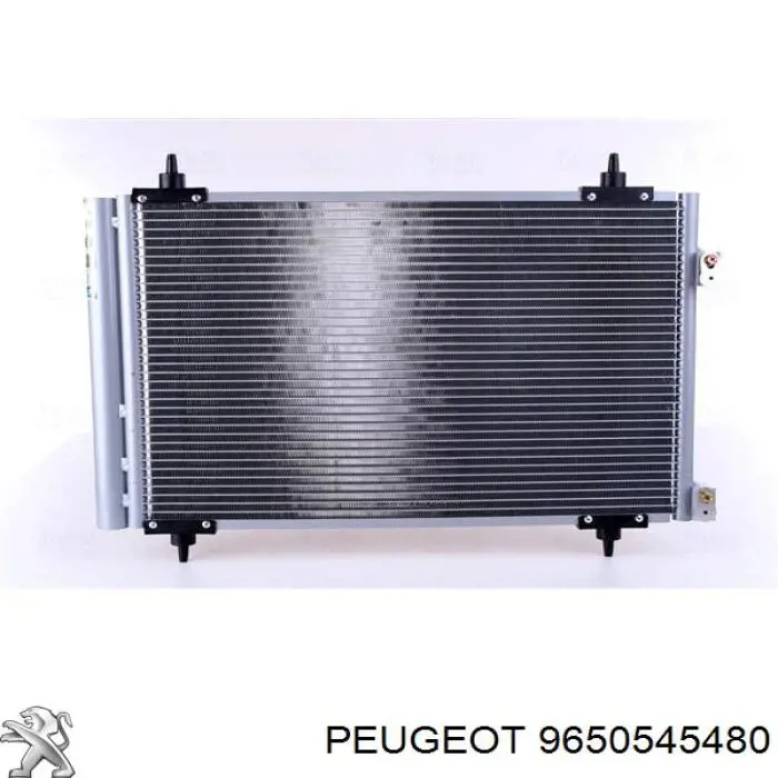 9650545480 Peugeot/Citroen radiador de aparelho de ar condicionado