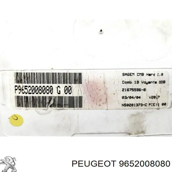  Peugeot/Citroen 9652008080 цена, от 17.14 USD