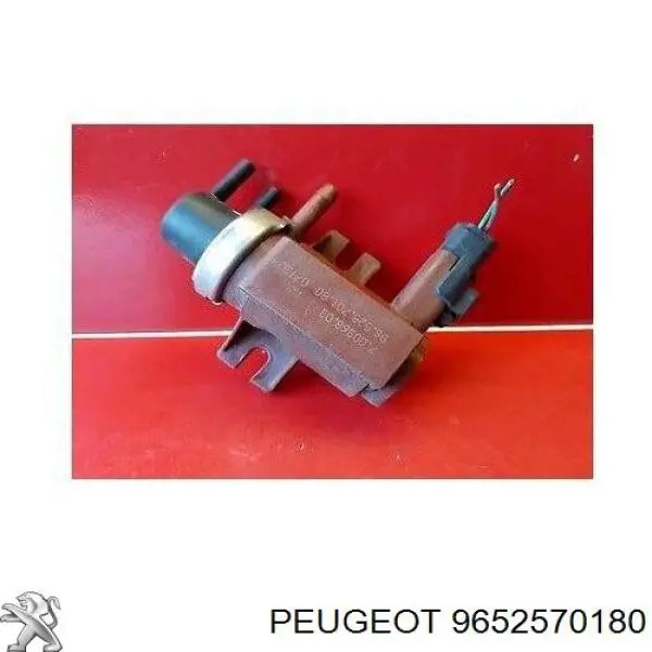 Клапан преобразователь давления наддува (соленоид)  Peugeot/Citroen 9652570180