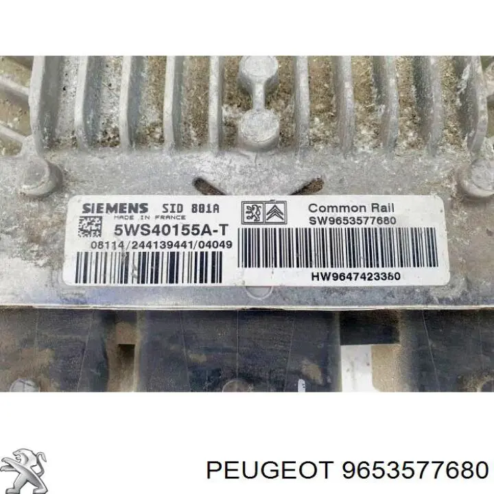  9653577680 Peugeot/Citroen