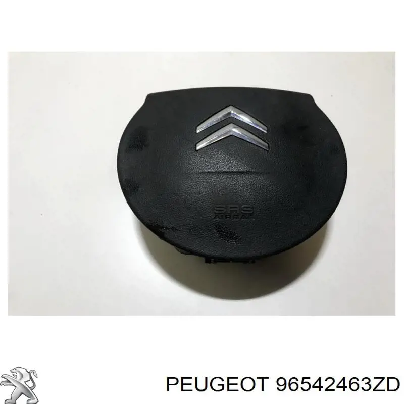 Подушка безопасности водителя 96542463ZD Peugeot/Citroen