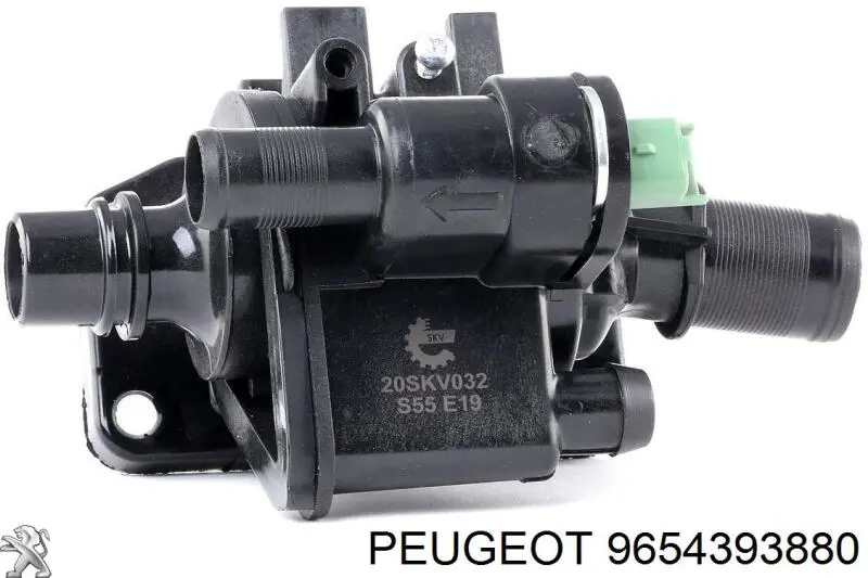 9654393880 Peugeot/Citroen термостат
