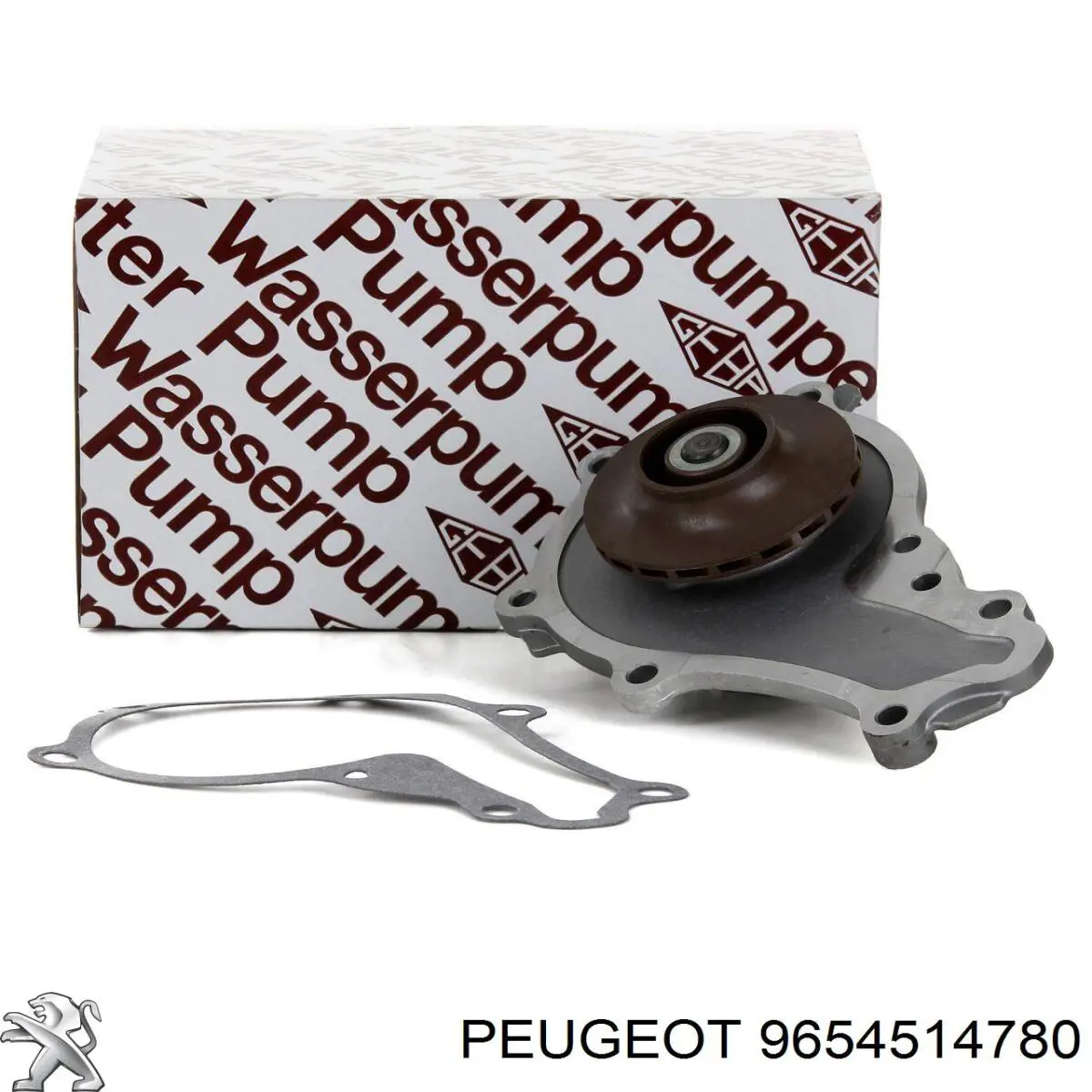Водяной насос Peugeot/Citroen 9654514780