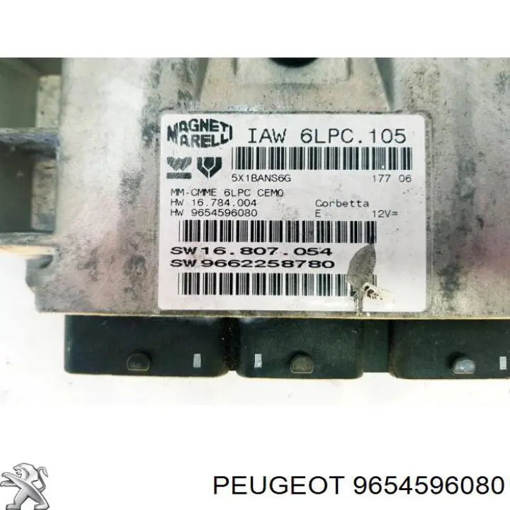  Peugeot/Citroen 9654596080 цена, от 64.68 USD