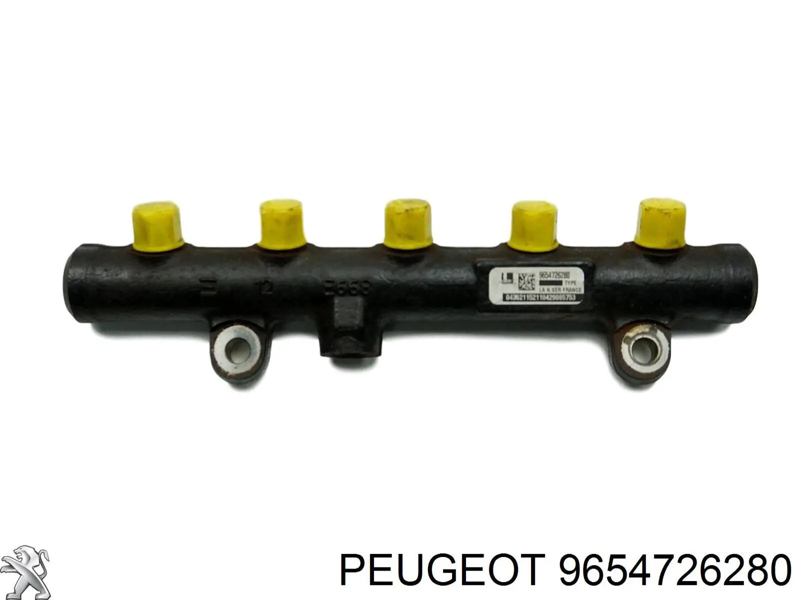 9654726280 Peugeot/Citroen распределитель топлива (рампа)