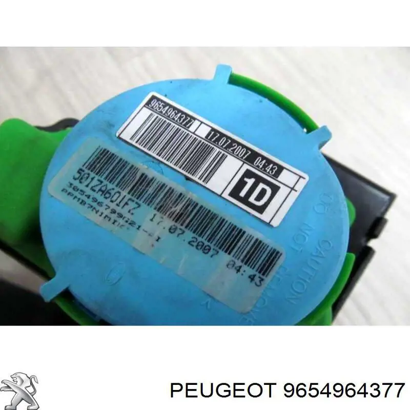 Ремень безопасности передний правый Peugeot/Citroen 9654964377 цена, от 22.50 USD