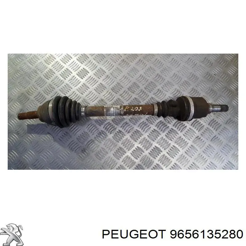 Привод передний левый Peugeot/Citroen 9656135280 цена, от 36.66 USD