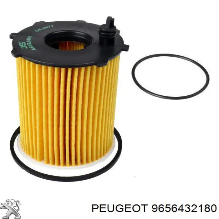 Масляный фильтр 9656432180 Peugeot/Citroen