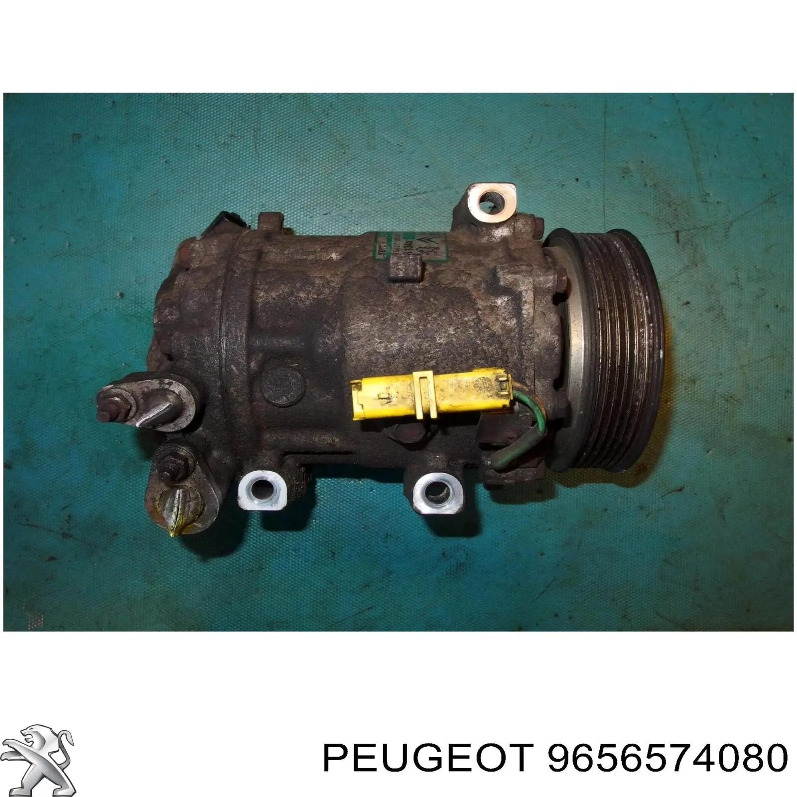 9656574080 Peugeot/Citroen compressor de aparelho de ar condicionado