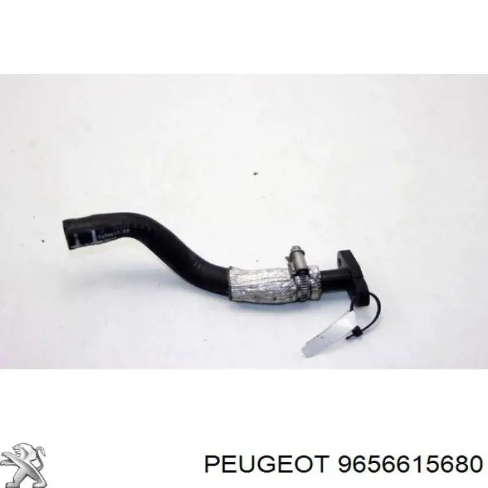 9656615680 Peugeot/Citroen трубка (шланг отвода масла от турбины)
