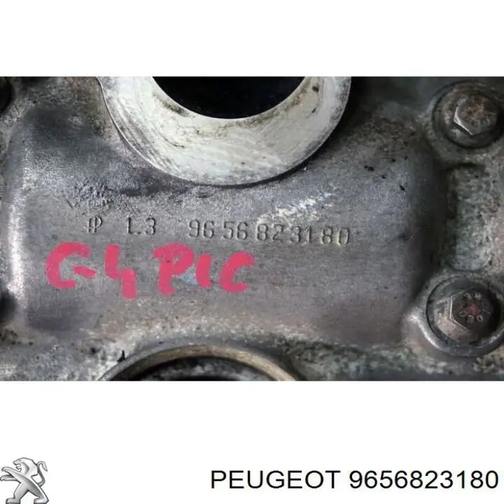 Cabeça de motor (CBC) 9656823180 Peugeot/Citroen