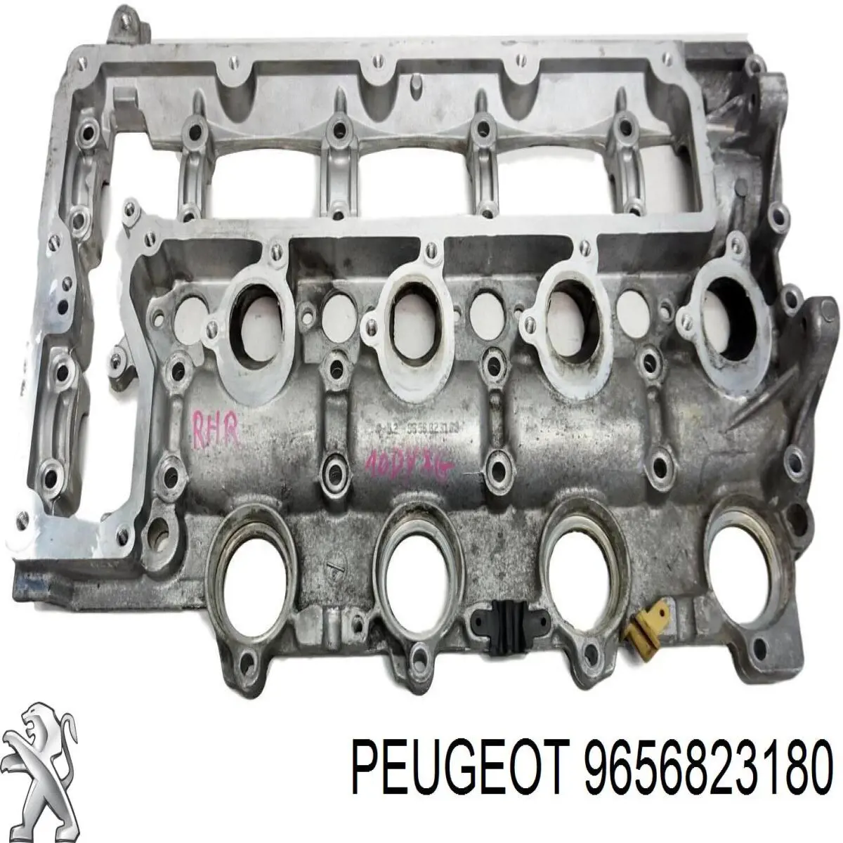 9656823180 Peugeot/Citroen головка блока цилиндров (гбц)