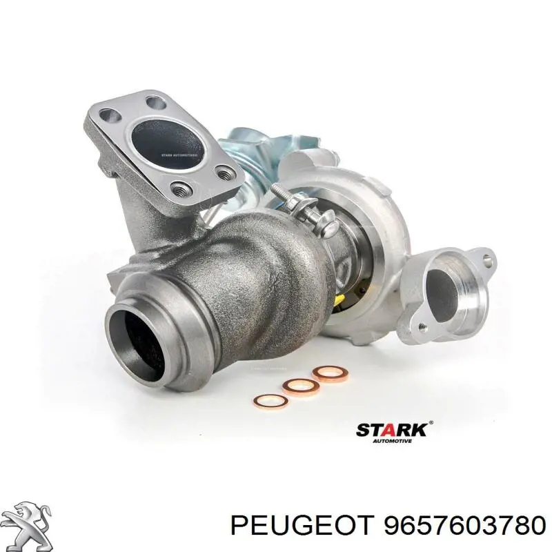 Турбонагнетатель Peugeot/Citroen 9657603780 цена, от 124.15 USD