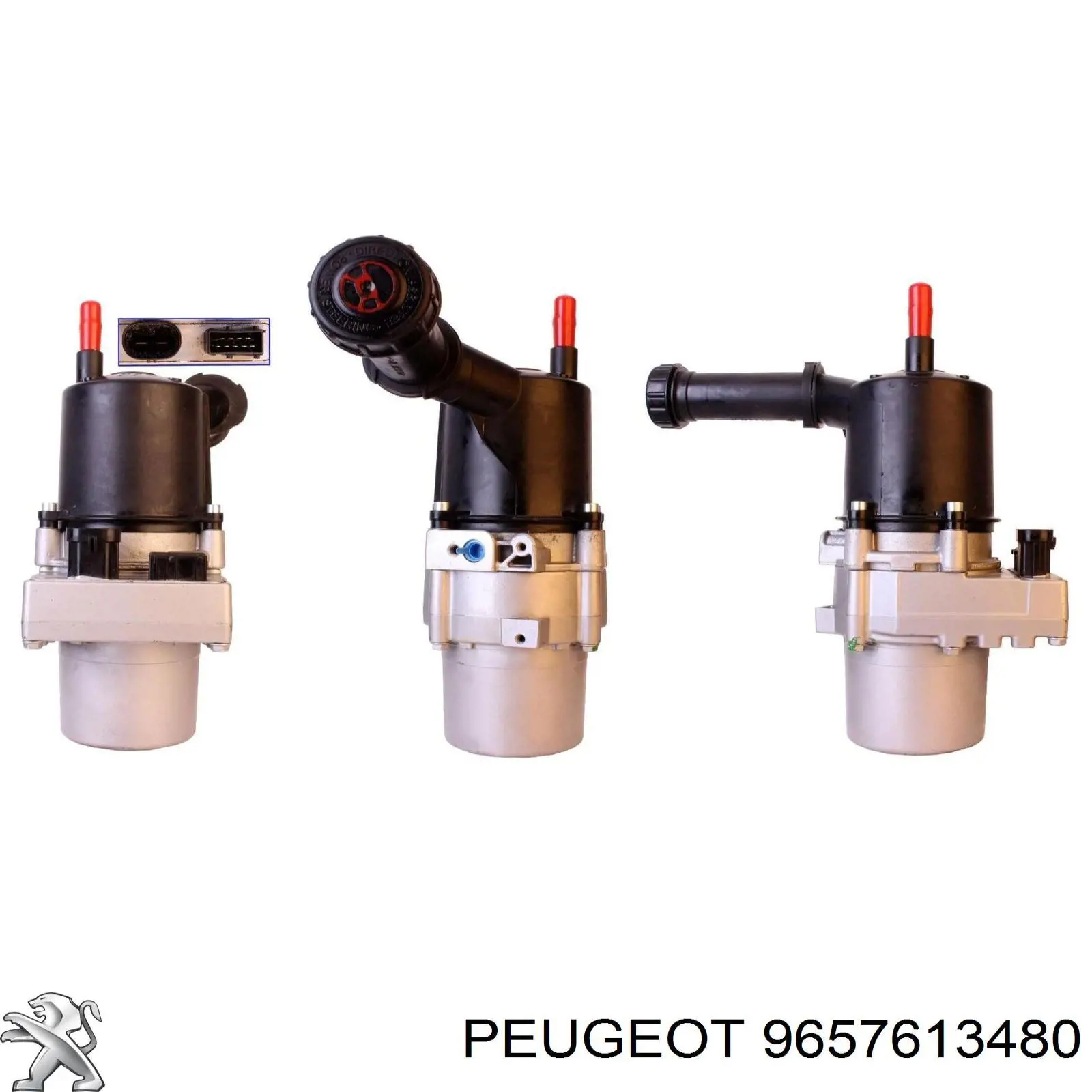 Купить 9657613480 Peugeot/Citroen Насос рулевого управления