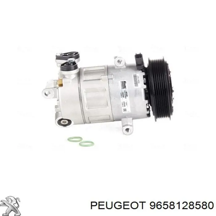 Компрессор кондиционера 9658128580 Peugeot/Citroen