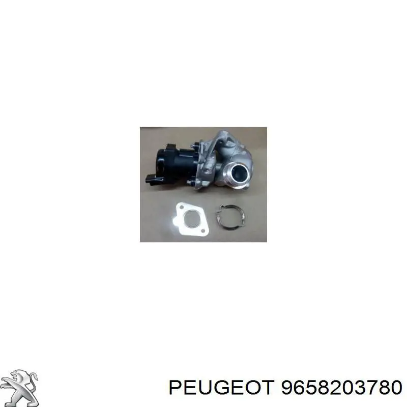 Клапан EGR рециркуляции газов Peugeot/Citroen 9658203780