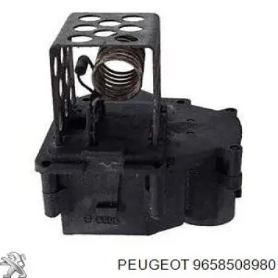 9658508980 Peugeot/Citroen regulador de revoluções de ventilador de esfriamento (unidade de controlo)