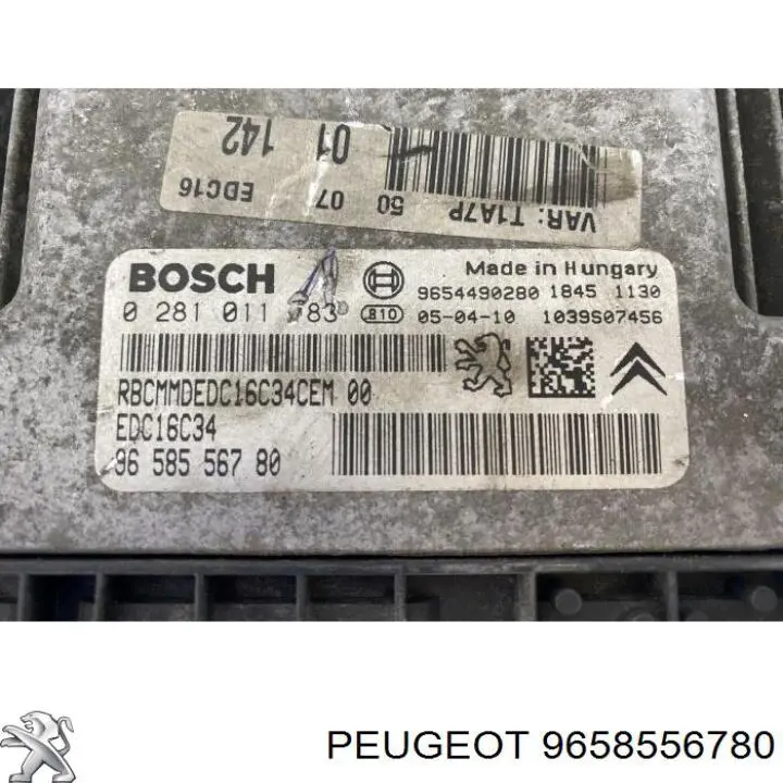  Peugeot/Citroen 9658556780