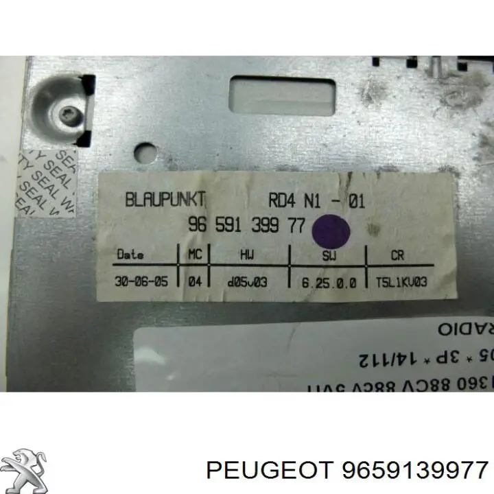  Peugeot/Citroen 9659139977 цена, от 24.92 USD