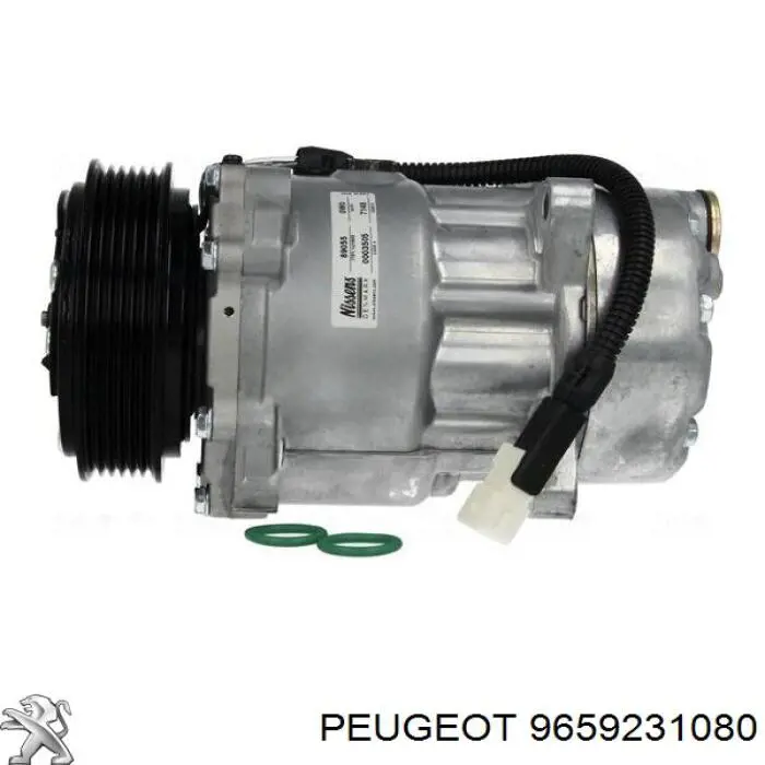 Компрессор кондиционера 9659231080 Peugeot/Citroen