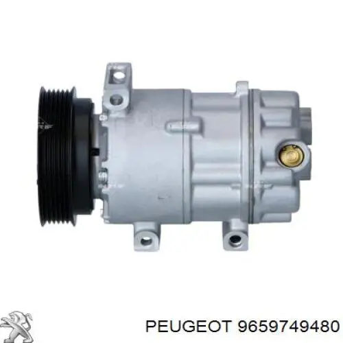 Компрессор кондиционера 9659749480 Peugeot/Citroen