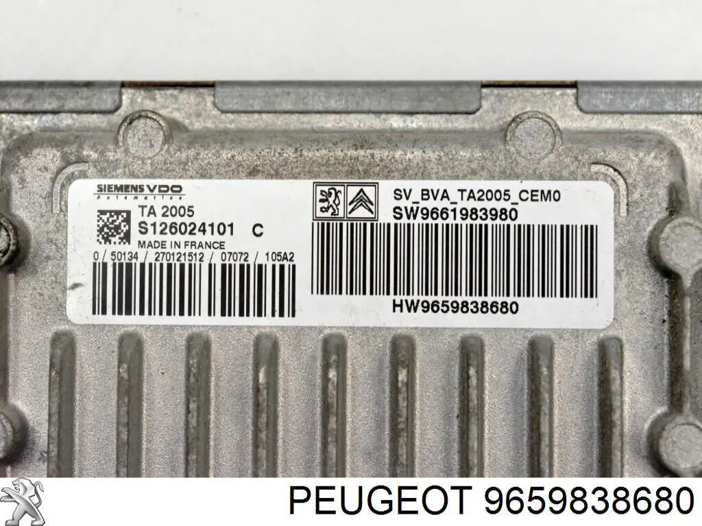  9659838680 Peugeot/Citroen