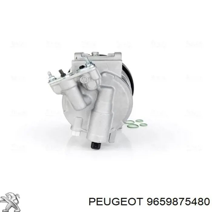 Купить 9659875480 Peugeot/Citroen Компрессор климатической установки