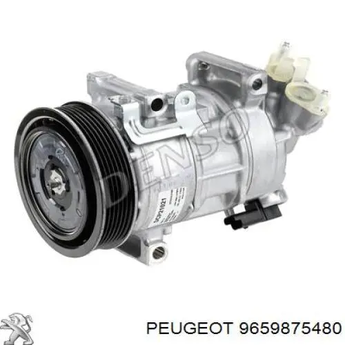 Компрессор кондиционера 9659875480 Peugeot/Citroen