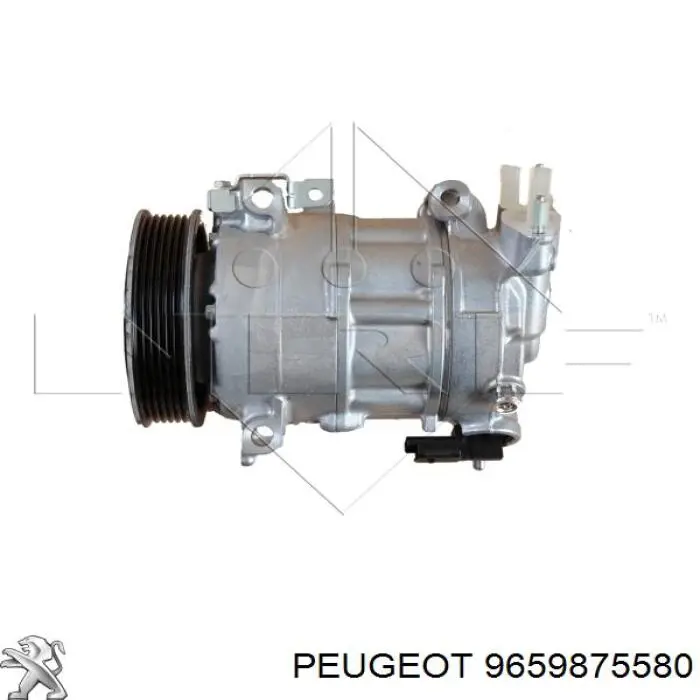 Компрессор кондиционера 9659875580 Peugeot/Citroen