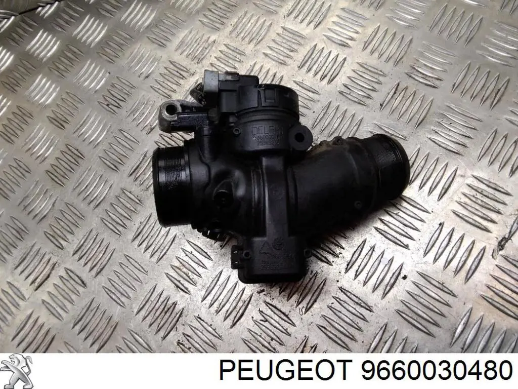 9660030480 PEUGEOT Cuerpo de mariposa original y equivalente