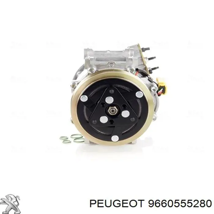 9660555280 Peugeot/Citroen компрессор кондиционера