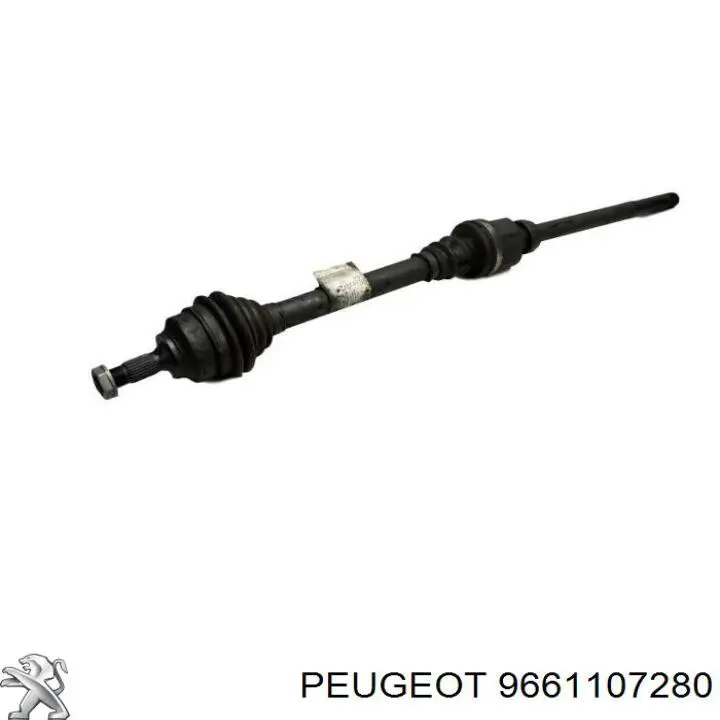 9661107280 Peugeot/Citroen semieixo (acionador dianteiro direito)